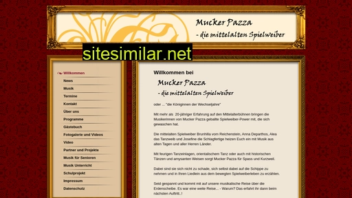 mucker-pazza.de alternative sites