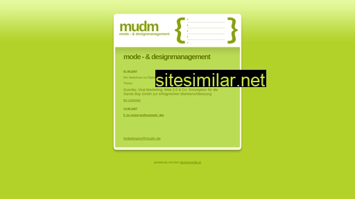 mudm.de alternative sites