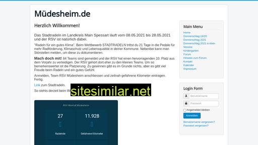 muedesheim.de alternative sites