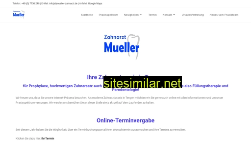 mueller-zahnarzt.de alternative sites
