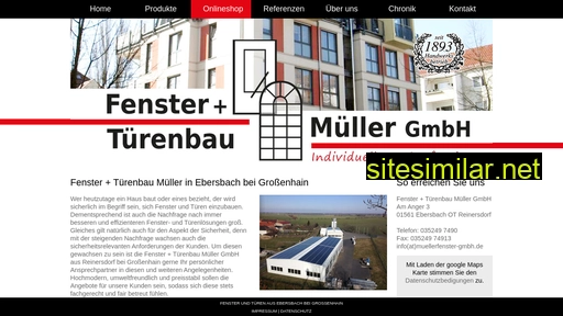 Muellerfenster-gmbh similar sites
