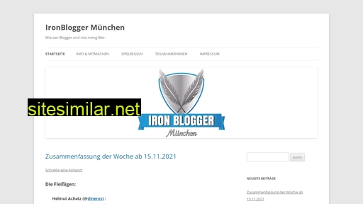 muenchen.ironblogger.de alternative sites