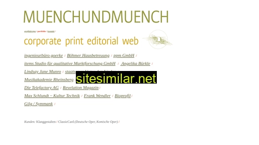 Muenchundmuench-design similar sites