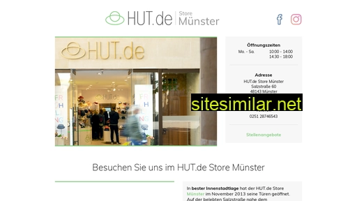 muenster-hut.de alternative sites