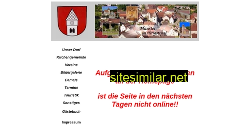 muenster-im-herrgottstal.de alternative sites