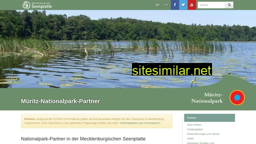 Mueritz-nationalpark-partner similar sites