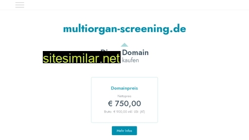 multiorgan-screening.de alternative sites