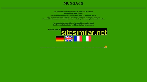 munga-ig.de alternative sites
