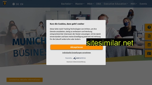 munich-business-school.de alternative sites