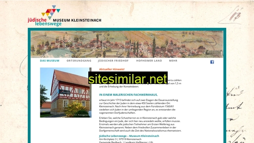 Museum-kleinsteinach similar sites