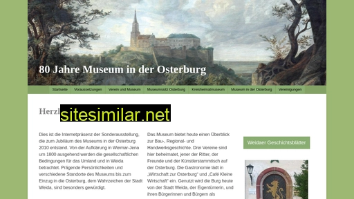 museumsgeschichte-weida.de alternative sites