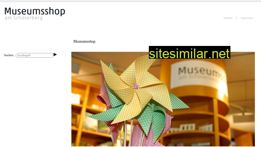 Museumsshop-os similar sites