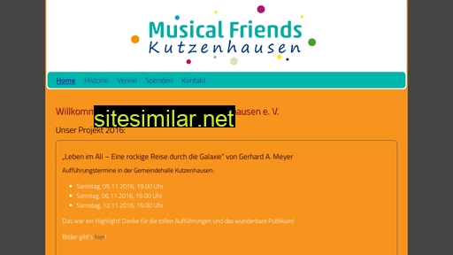 Musical-friends-kutzenhausen similar sites