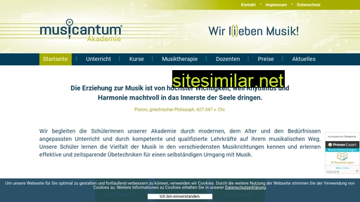 Musicantum-akademie similar sites