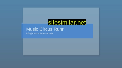 music-circus-ruhr.de alternative sites