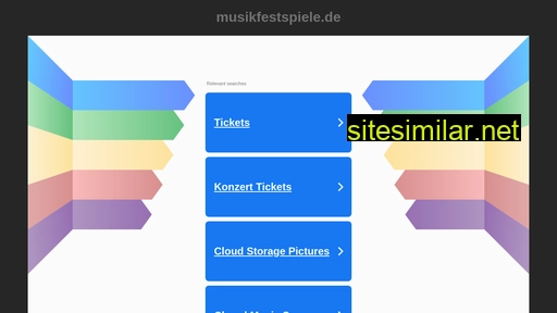 musikfestspiele.de alternative sites