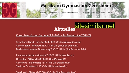 musik-am-gymnasium-gernsheim.de alternative sites
