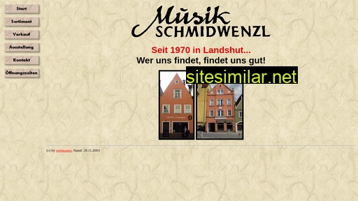 Musik-schmidwenzl similar sites