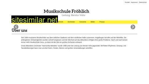 musikschule-froehlich-vohs.de alternative sites