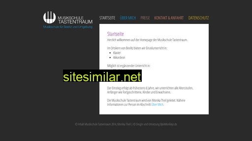 musikschule-tastentraum.de alternative sites