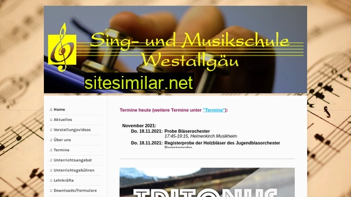 Musikschule-westallgaeu similar sites