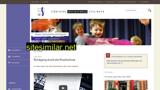 musikschule.esslingen.de alternative sites