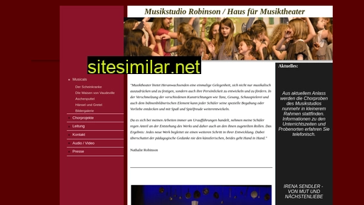 Musikstudio-robinson similar sites