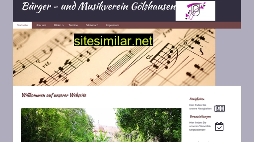 Musikverein-goelshausen similar sites