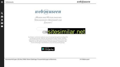 museen.de alternative sites