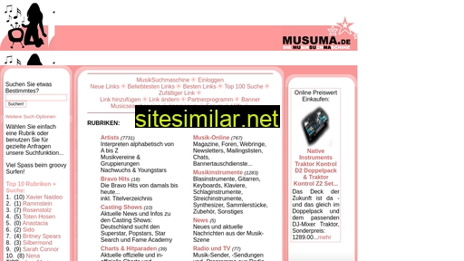 musuma.de alternative sites