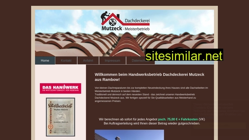 mutzeck-dachdeckerei.de alternative sites