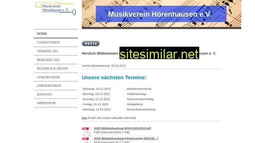 mv-hoerenhausen.de alternative sites