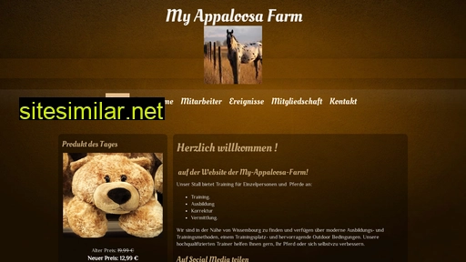 my-appaloosa.de alternative sites