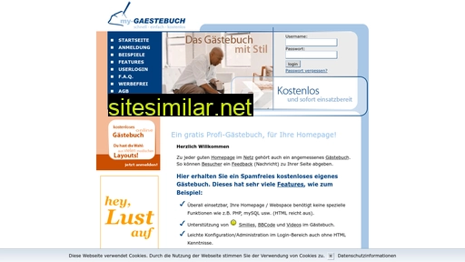 my-gaestebuch.de alternative sites