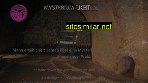 mysterium-licht.de alternative sites