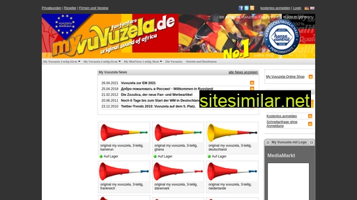 Myvuvuzela similar sites