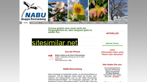 nabu-ronnenberg.de alternative sites