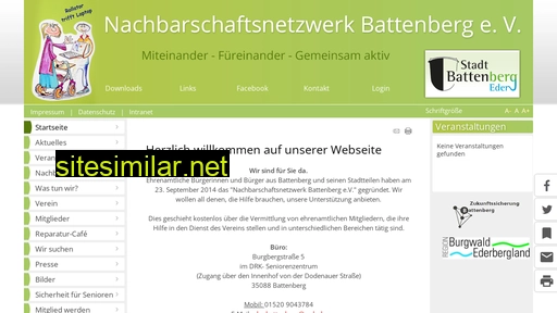 nachbarschaftsnetzwerk-battenberg.de alternative sites