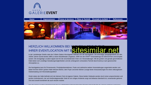 Nachtgalerie-event similar sites
