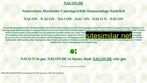Nacon similar sites