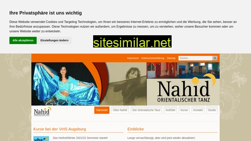 nahid-tanz.de alternative sites