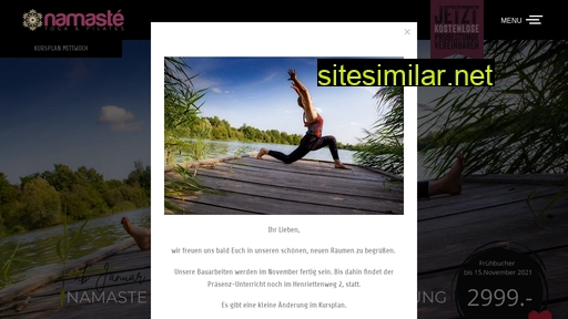 namaste-yoga-und-pilates.de alternative sites
