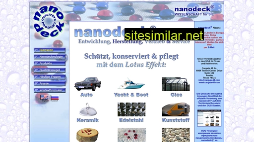 nanodeck.de alternative sites