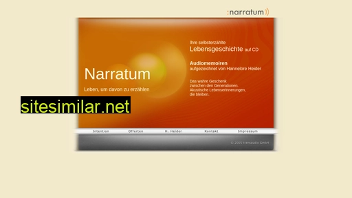 narratum.de alternative sites