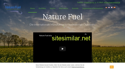 naturefuel.de alternative sites