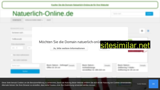 natuerlich-online.de alternative sites