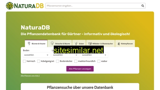 naturadb.de alternative sites