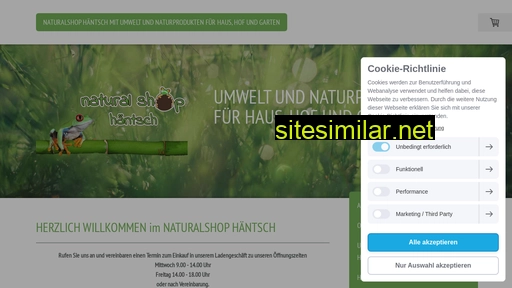 naturalshop-haentsch.de alternative sites