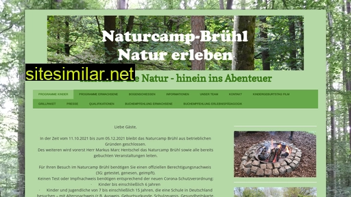 Naturcamp-bruehl similar sites