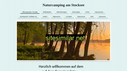 naturcamping-am-stocksee.de alternative sites